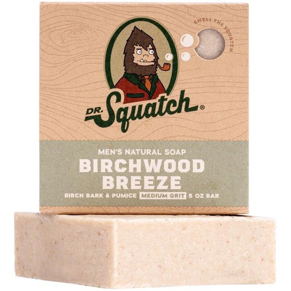 Dr. Squatch Birchwood Breeze Scent Soap Bar 5 oz RTLBARBWB-6-6